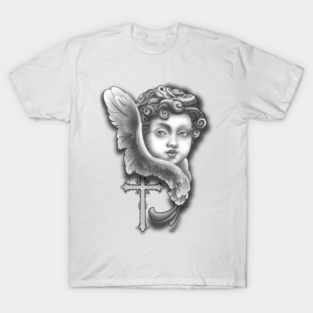 Cherub T-Shirt by MetroInk